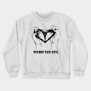 Pierce the Veil | heart tear Crewneck Sweatshirt